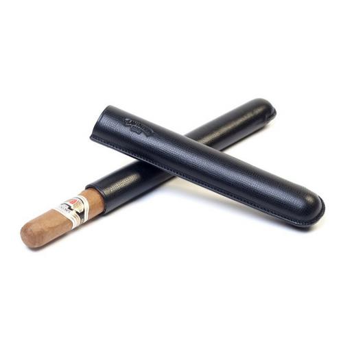 Savinelli Churchill Leather Cigar Case - Black - Fits 1 Cigar (End of Line)