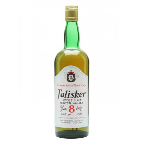 Talisker 8 Year Old 1970s Whisky - 75cl 45.8%