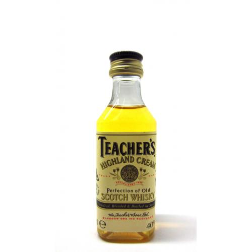 Teachers Highland Cream Blended Scotch Whisky Miniature - 5cl 40%