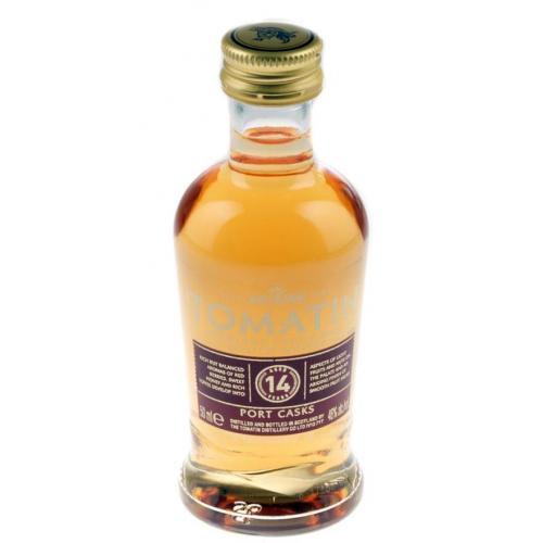 Tomatin 14 Year Old Port Finish Miniature - 46% 5cl