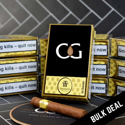 Trinidad Shorts Cigars - 5 x Pack of 10 (50)  Bundle Deal