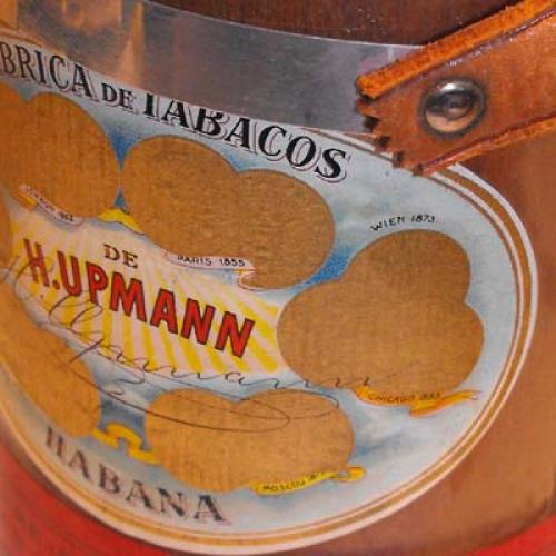 H Upmann Crystales glass office jar pre embargo