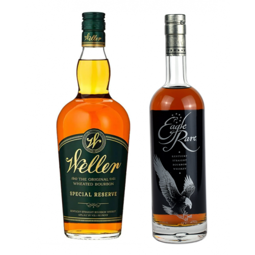 JANUARY SALE - SPECIAL OFFER BUNDLE DEAL - Weller Special Reserve & Eagle Rare 10 Year Old Kentucky Straight Bourbon