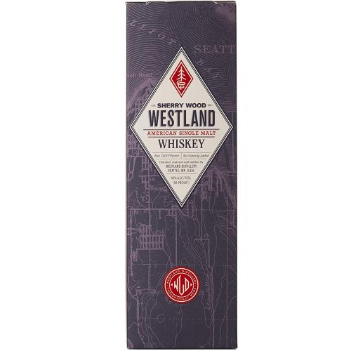 JANUARY SALE - Westland Sherry Wood - 46% 70cl