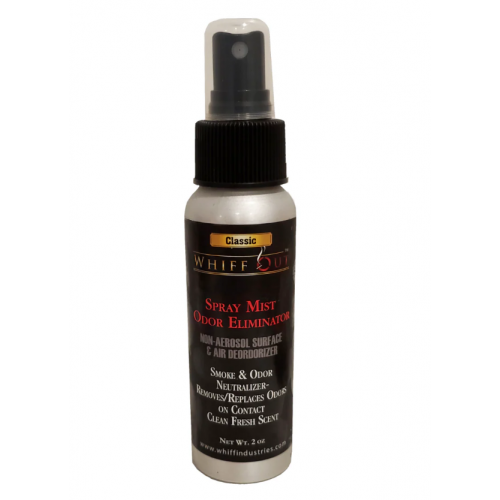 Whiff Out Spray Mist - Tobacco Smoke and Odor Eliminator - 2oz Spray