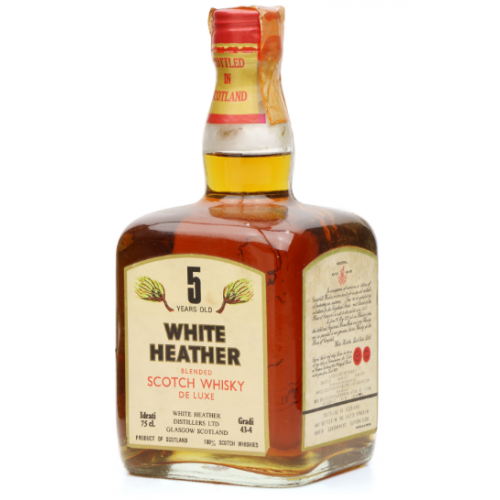 White Heather 5 Year Old Rinaldi Import 1970s  - 43.4% 75cl