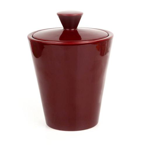 Savinelli Airtight Humidor Tobacco Storing Jar - Burgundy