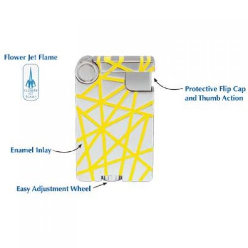 Xikar Crossover Lighter - Silver Blue