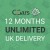 Unlimited UK Delivery Pass - 12 months