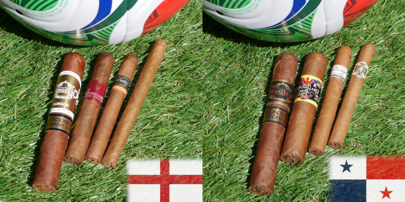 England vs. Panama Cigar Sampler