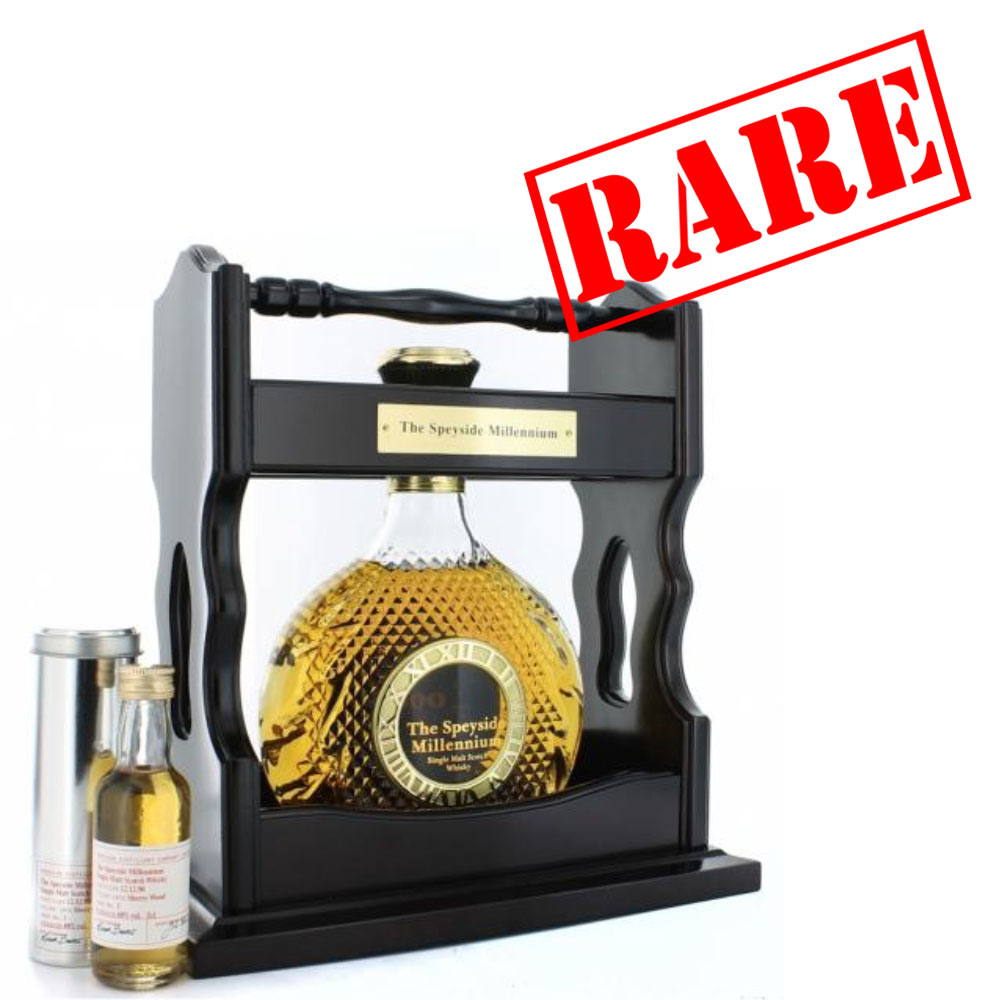 Speyside Millennium Crystal Decanter in Tantalus & Miniature
