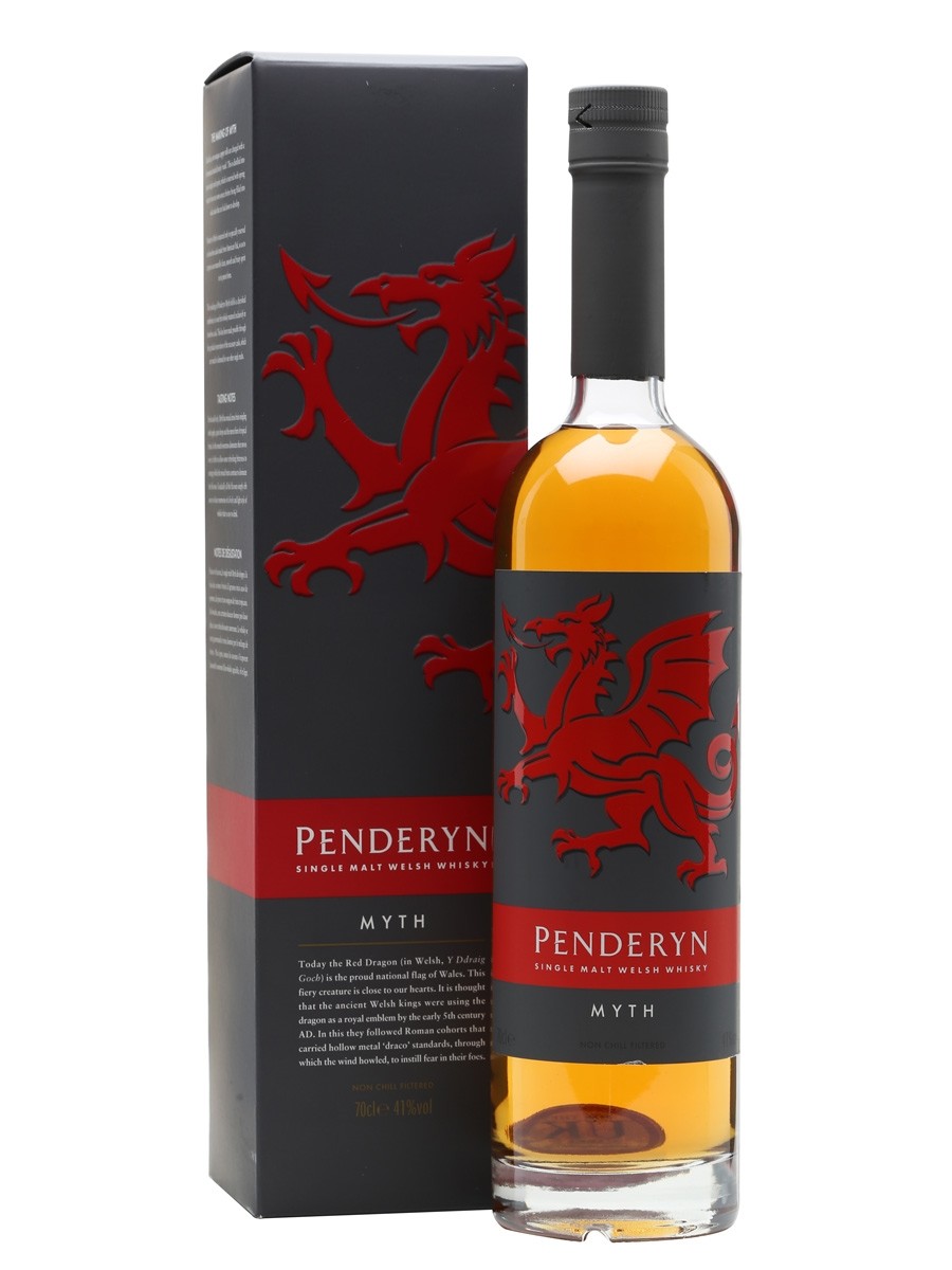 Penderyn Myth Single Malt Whisky - 70cl 41%