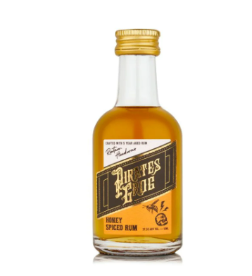Pirates Grog Honey Spiced Rum Miniature - 37.5% 5cl Pirates Grog Honey Spiced Rum Miniature - 37.5% 5cl