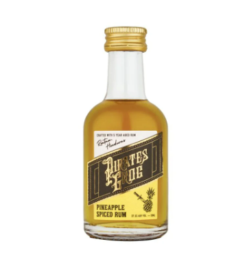 Pirates Grog Pineapple Spiced Rum Miniature - 37.5% 5cl Pirates Grog Pineapple Spiced Rum Miniature - 37.5% 5cl