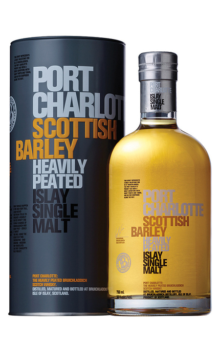Bruichladdich Port Charlotte Heavily Peated Scottish Barley Whisky - 70cl 50%