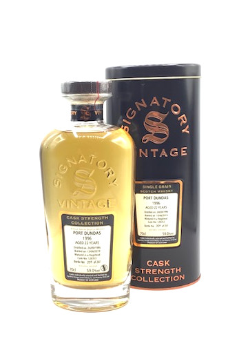Port Dundas 22 year old 1996 Cask Strength Signatory Collection - 59% 70cl