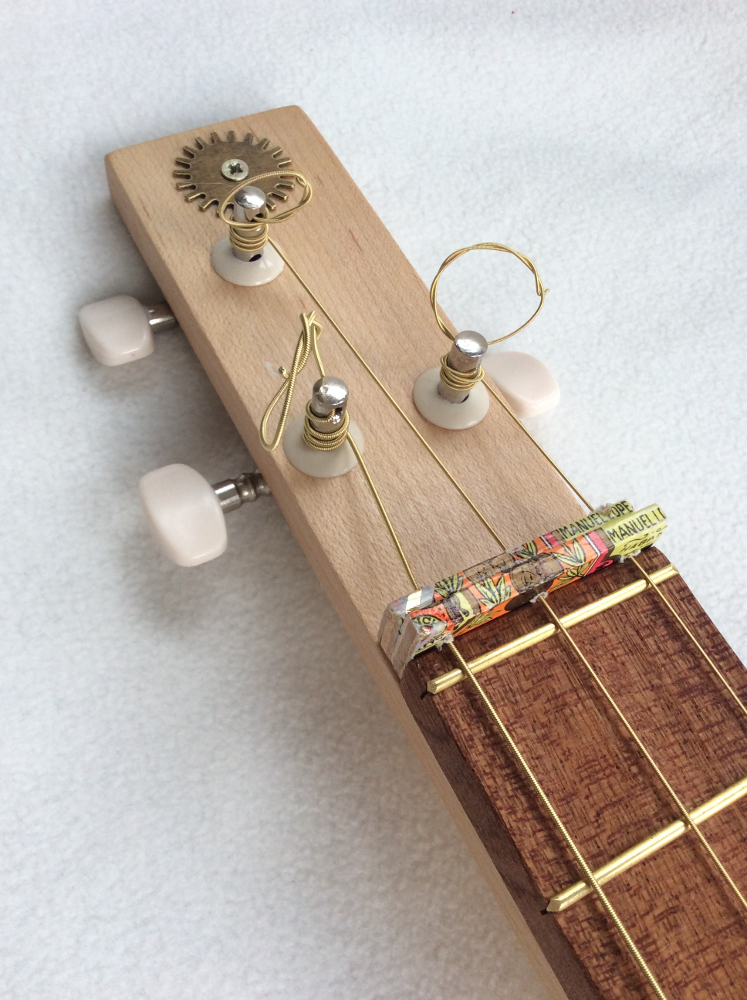 Handcrafted Punch Cigar Box Guitar