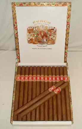 Punch Ninfas cigars - Box 25s - June 2001 Punch Ninfas cigars - Box 25s - June 2001