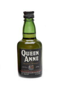 Queen Anne Rare Scotch Whisky Miniature - 70 proof 2 Fl OZS