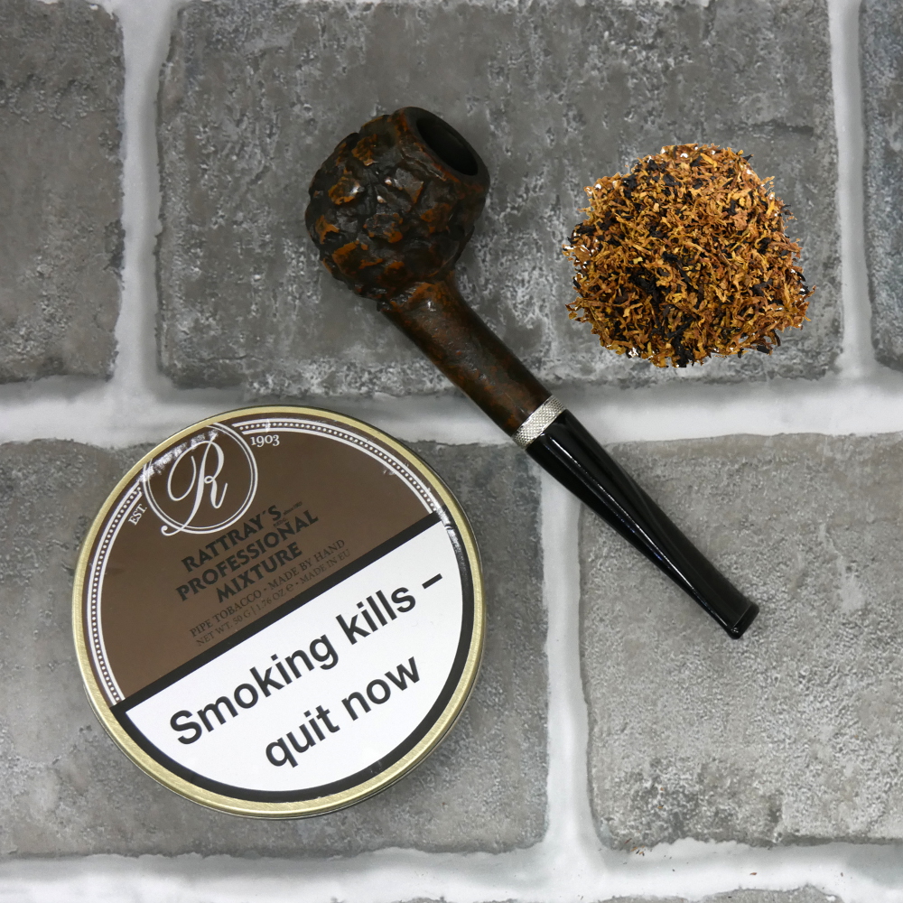 large tobacco tin Tobacco Tin with Paper Holder
