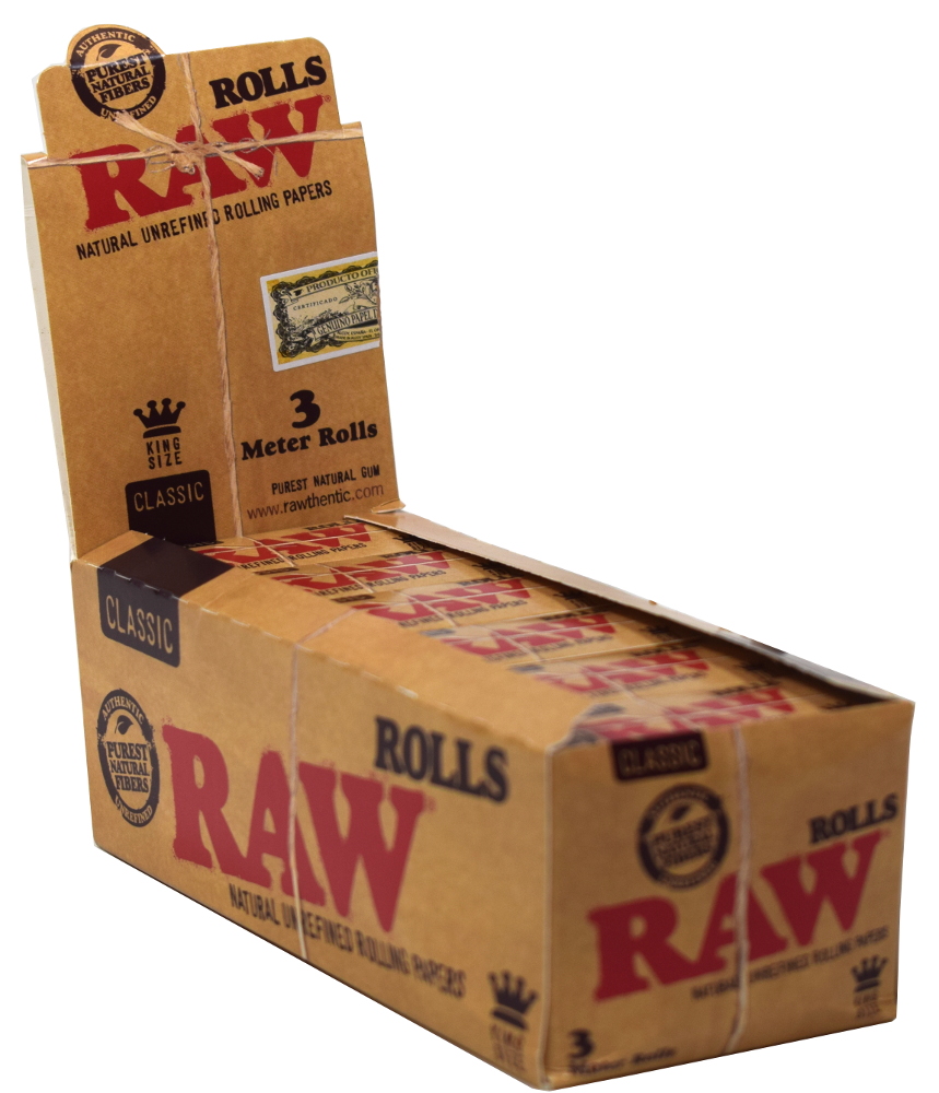 RAW Classic Rolls (3 Meter) 12 Rolls