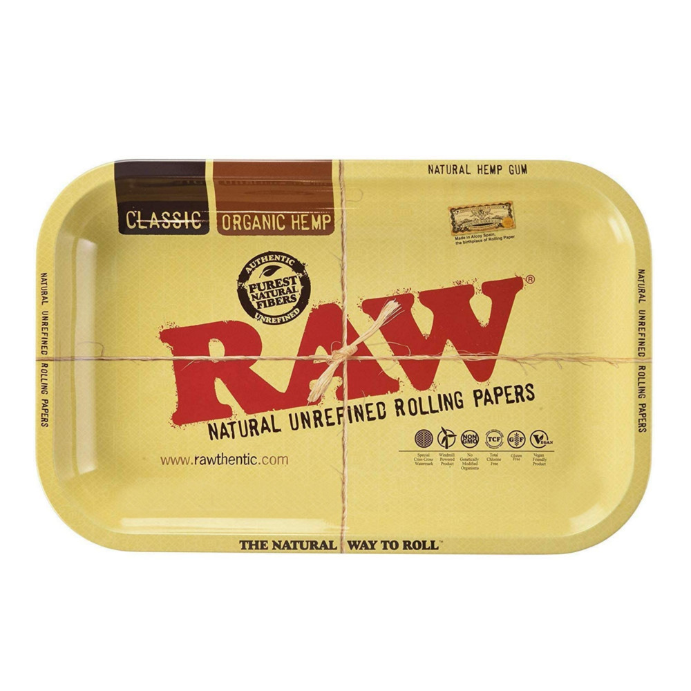 RAW Small Metal Rolling Tray RAW Classic