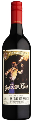 Vinaceous Red Right Hand Wine - 75cl 14.5%