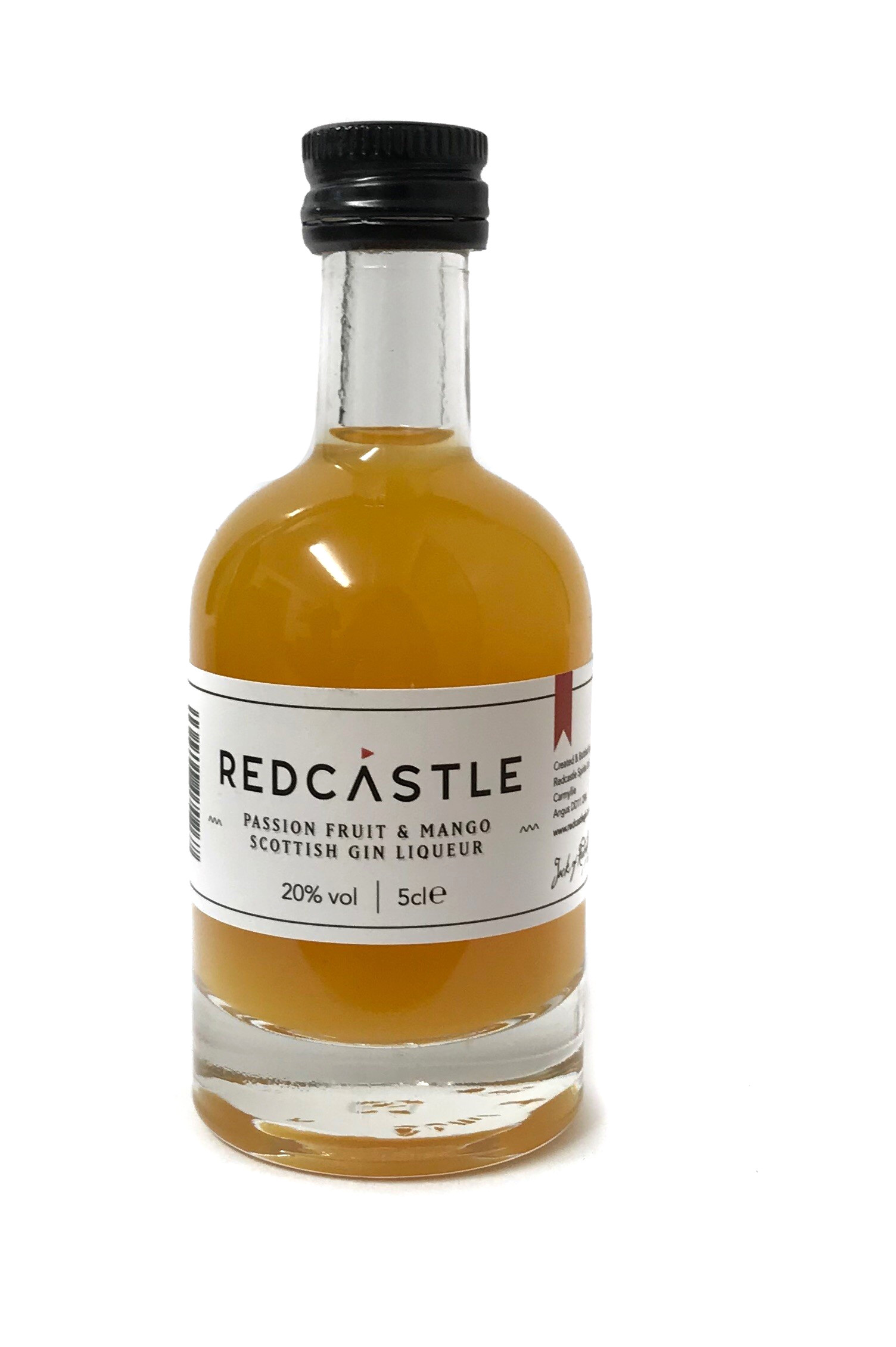 Redcastle Mango and Passion Fruit Gin Liqueur Miniature 5cl 20