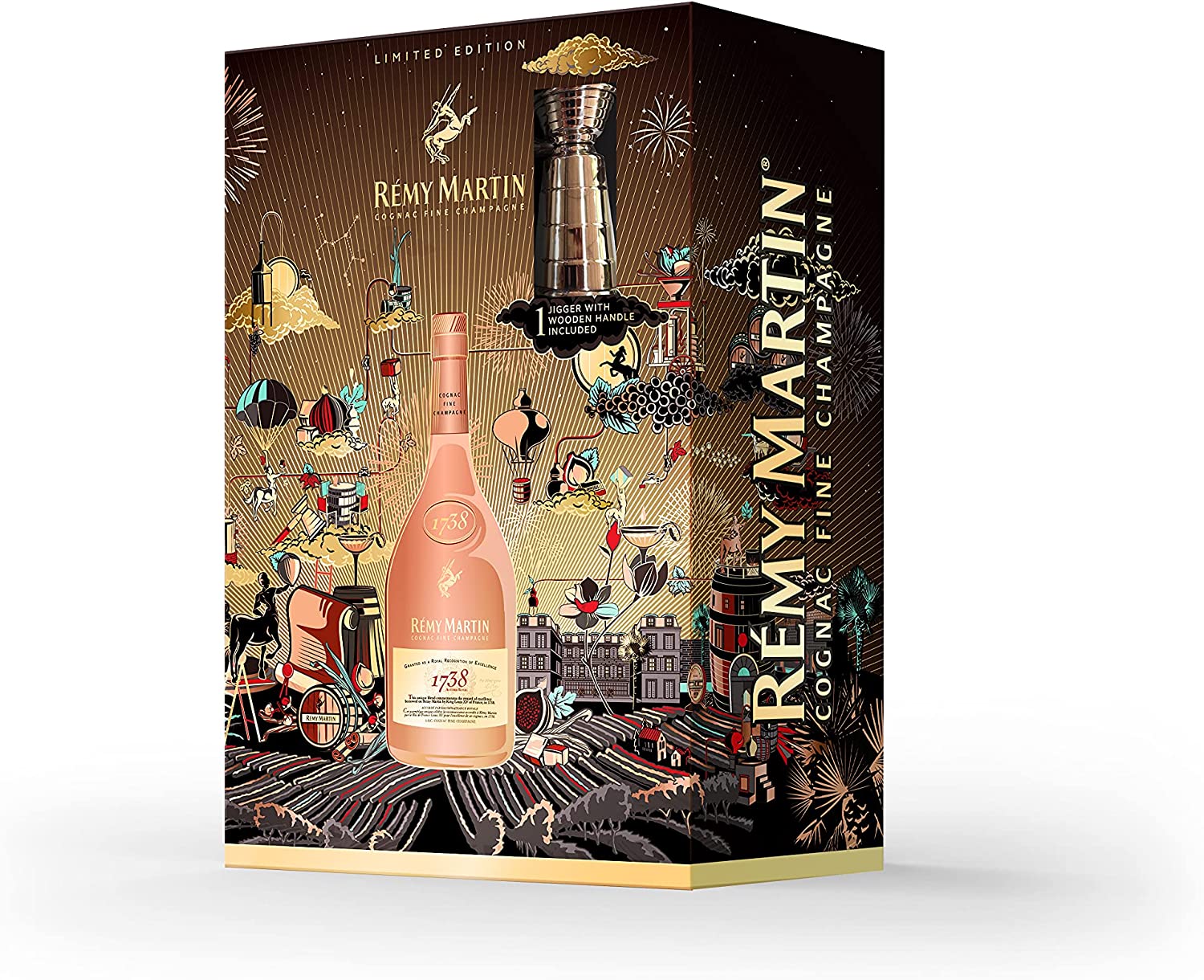 Remy Martin 1738 Accord Royal Cognac & Jigger Gift Pack