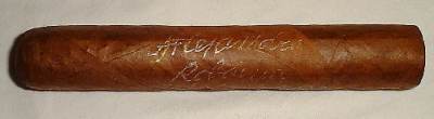 A Robusto signed by Don Alejandro
