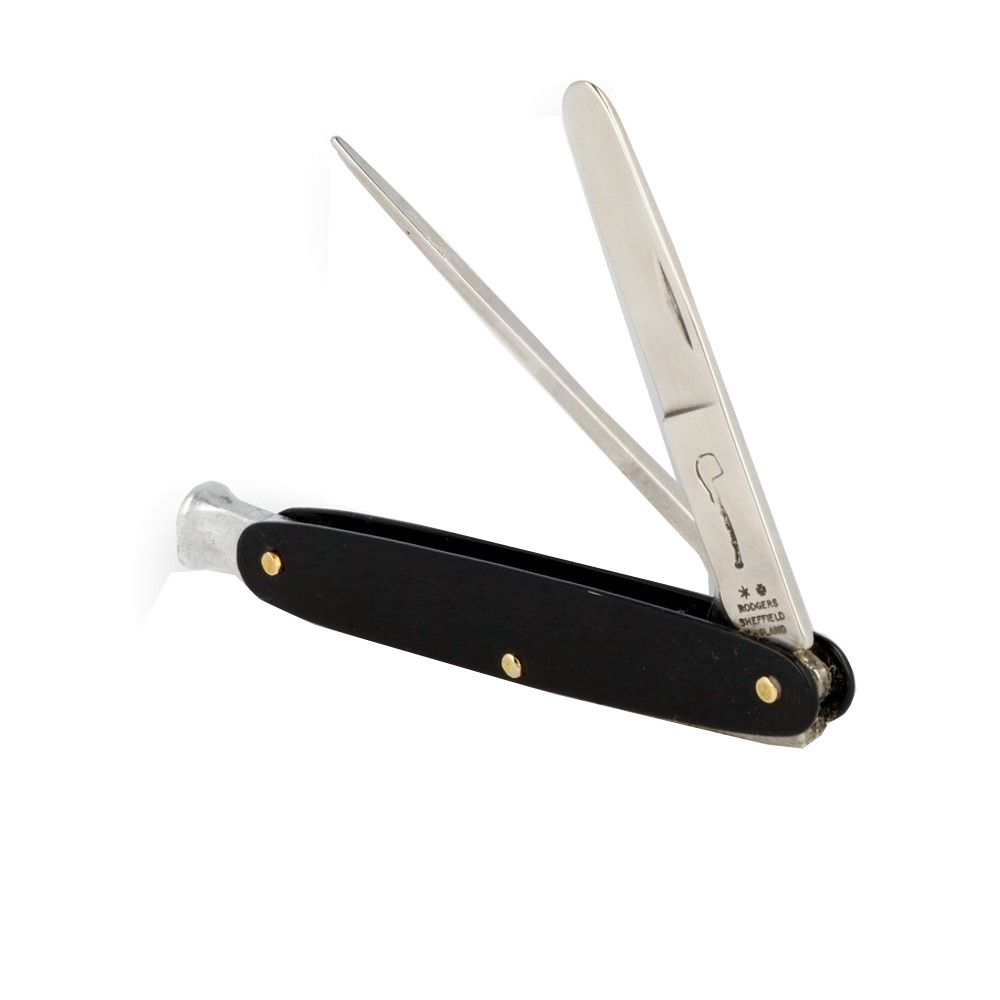 Rodgers Sheffield Steel Pipe Knife Tamper & Spike Black