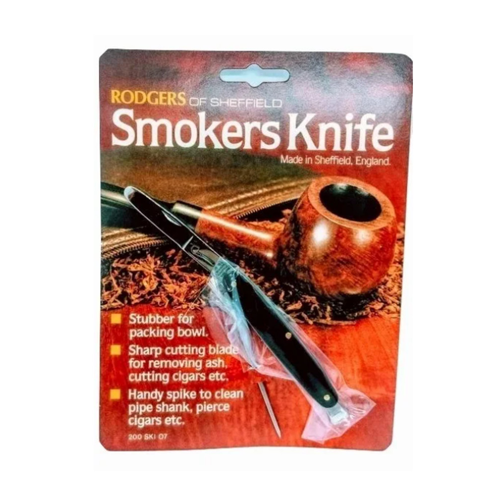 Rodgers Sheffield Steel Pipe Knife Tamper & Spike Black