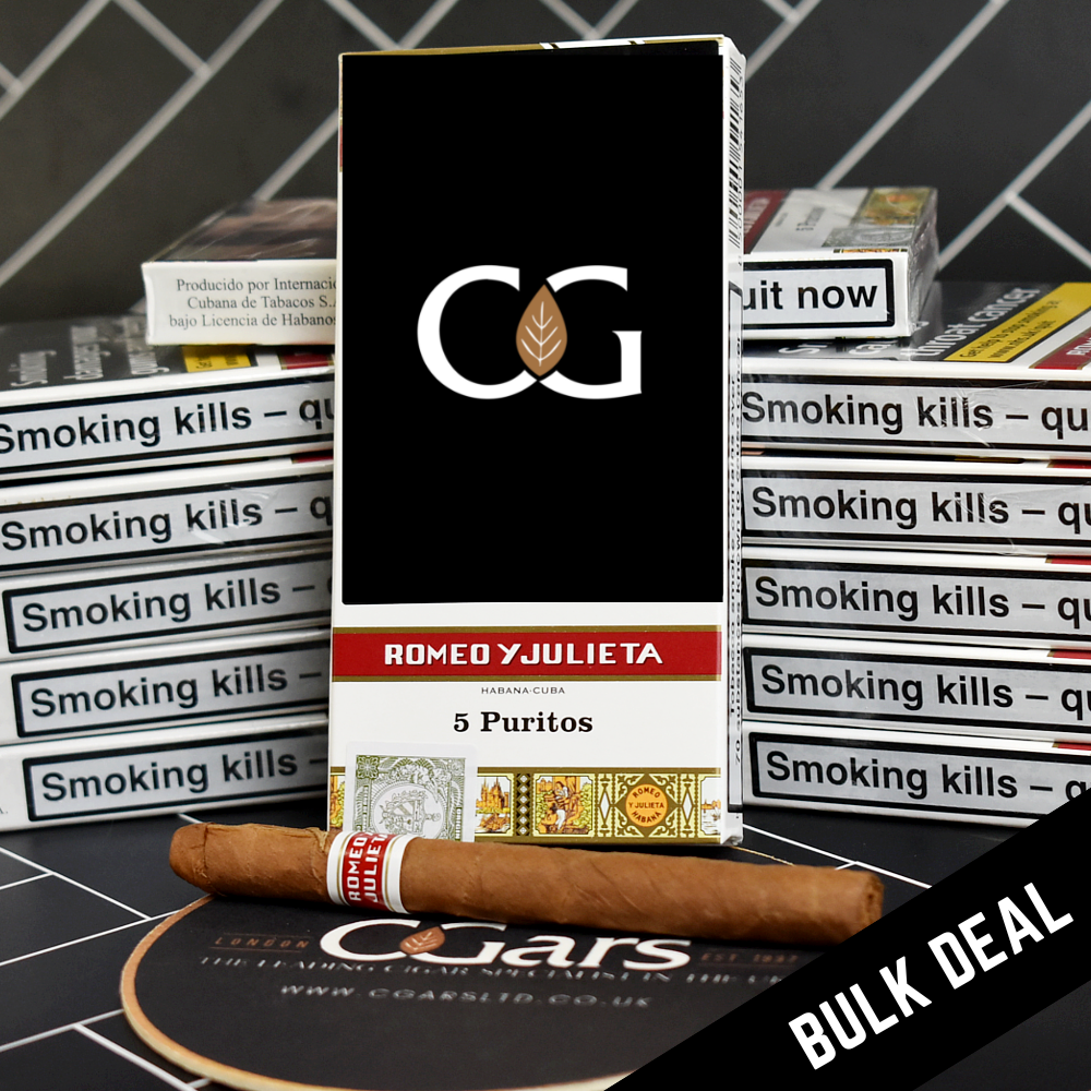Romeo y Julieta Puritos 5 x Pack of 5 Cigars (25)