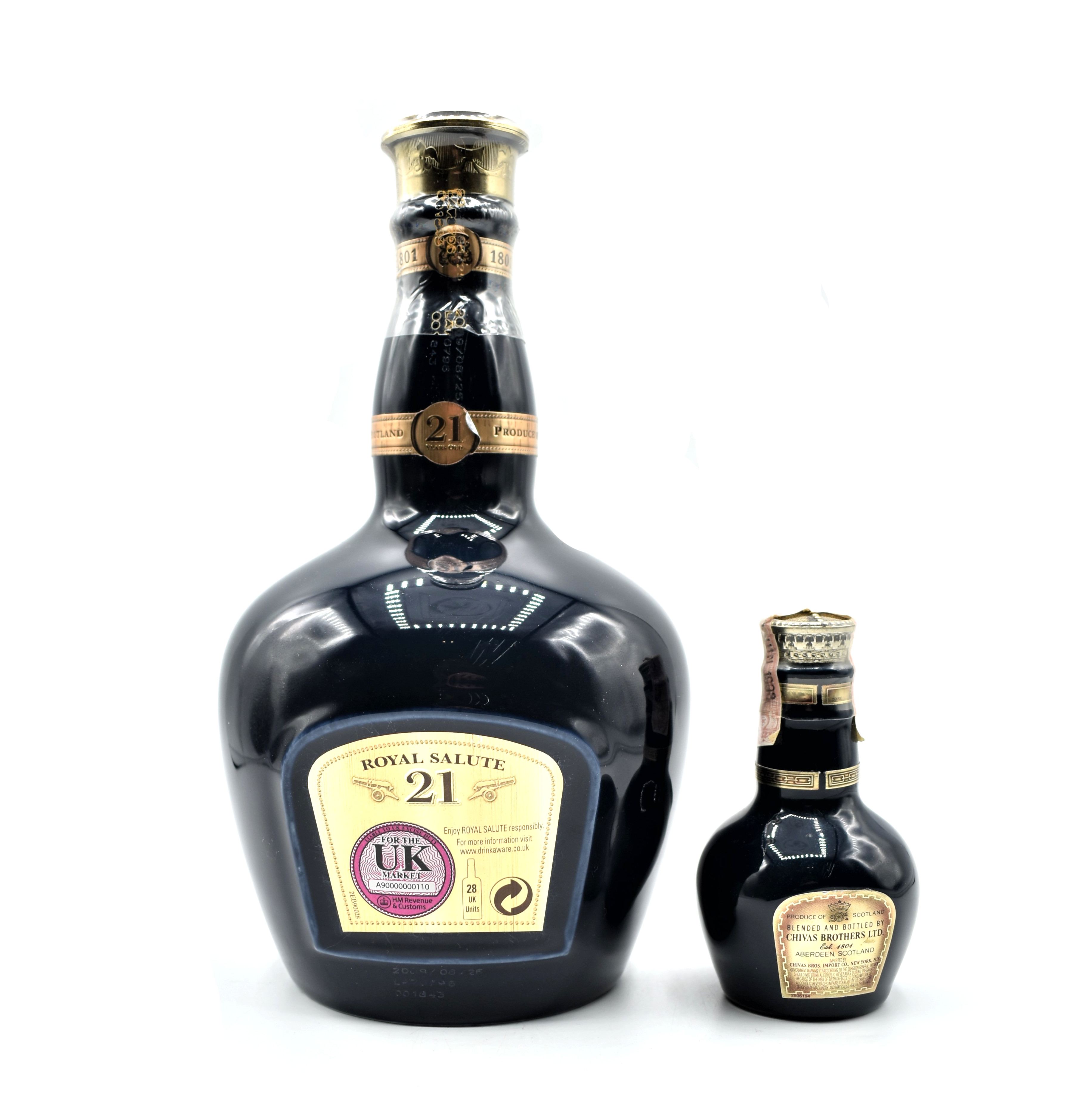 Chivas Royal Salute 21 Year Old 'Emerald Flagon' Blended Whisky