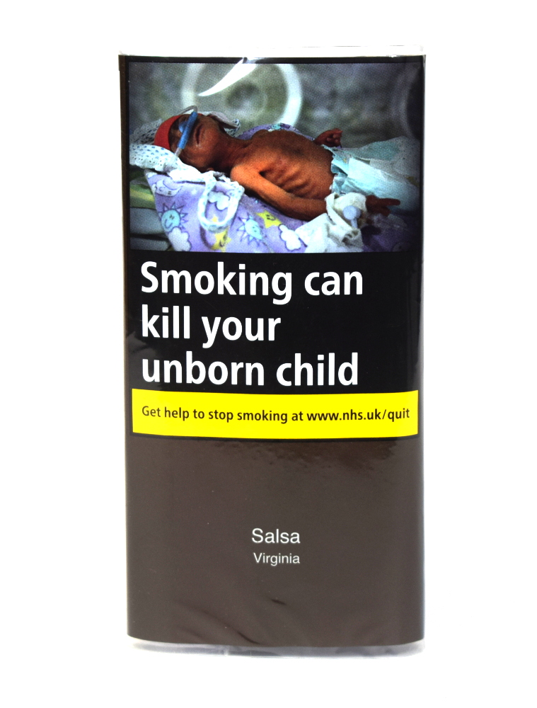 Salsa Virginia Hand Rolling Tobacco 050g (Pouch)