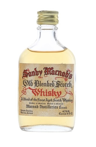 Sandy Macnabs Old Blended Miniature - 5cl 43%