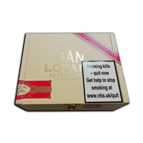 Empty San Lotano Oval Petit Robusto Cigar Box