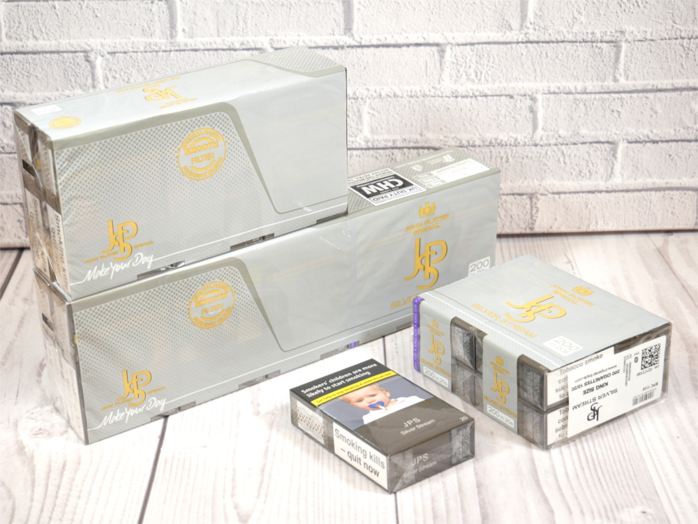 JPS Silver Stream Kingsize 20 Packs Of 20 Cigarettes 400 