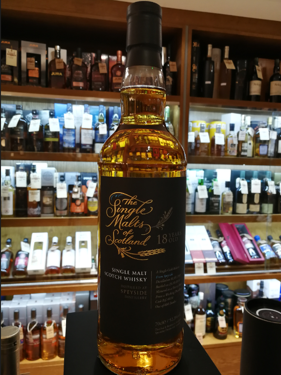 The Single Malts of Scotland Speyside 18 Year Old Whisky - 70cl 52.3%