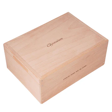 Cigarism Spanish Cedar Fermentation Cigar Humidor Box - 50 Count