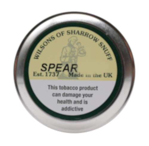 Wilsons of Sharrow Snuff - Spear - Large Tin - 20g