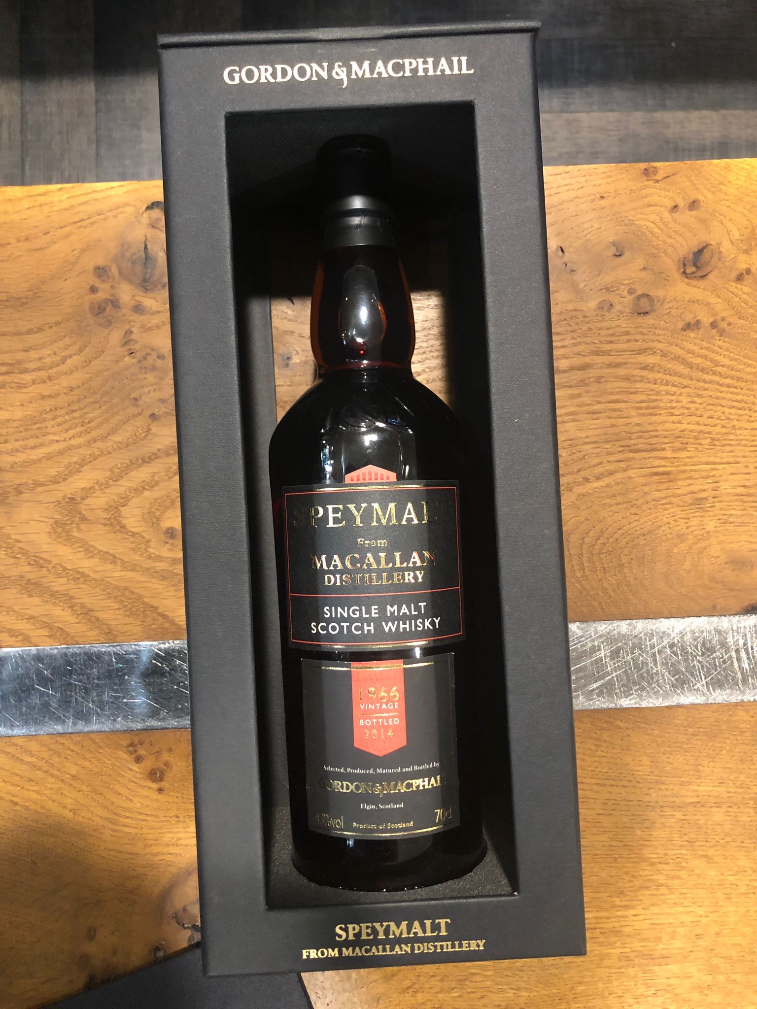 Macallan Speymalt 1966 Gordon & MacPhail 2014 - 43% 70cl
