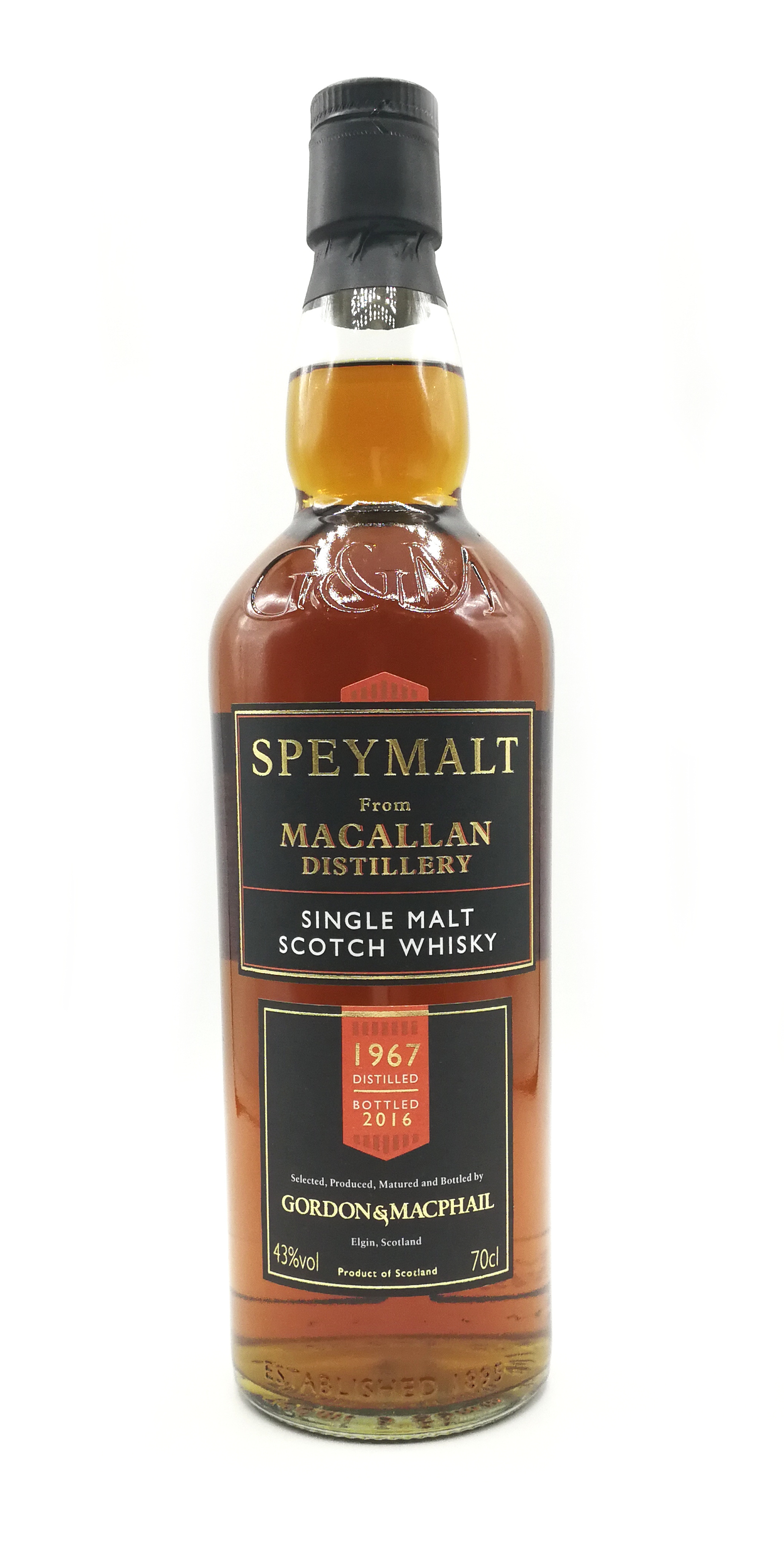 Speymalt From Macallan 1967 (Bottled 2016) Single Malt Scotch 