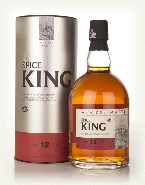 Spice King 12 Year Old Blended (Wemyss Malts) Whisky - 70cl 40%