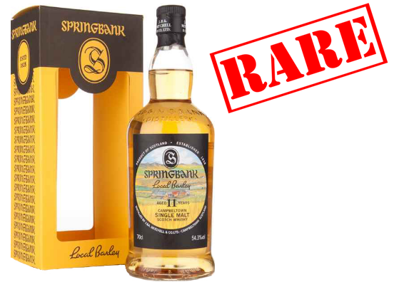 Springbank 11 Year Old Local Barley - 70cl 53.1%