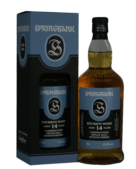 Springbank 14 Year Old Bourbon - 70cl 55.8%