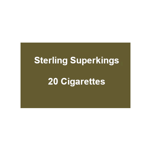 Sterling Superkings - 1 Pack of 20 Cigarettes (20)