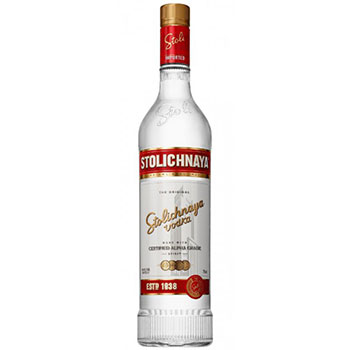 Stolichnaya Vodka - 70cl 40%