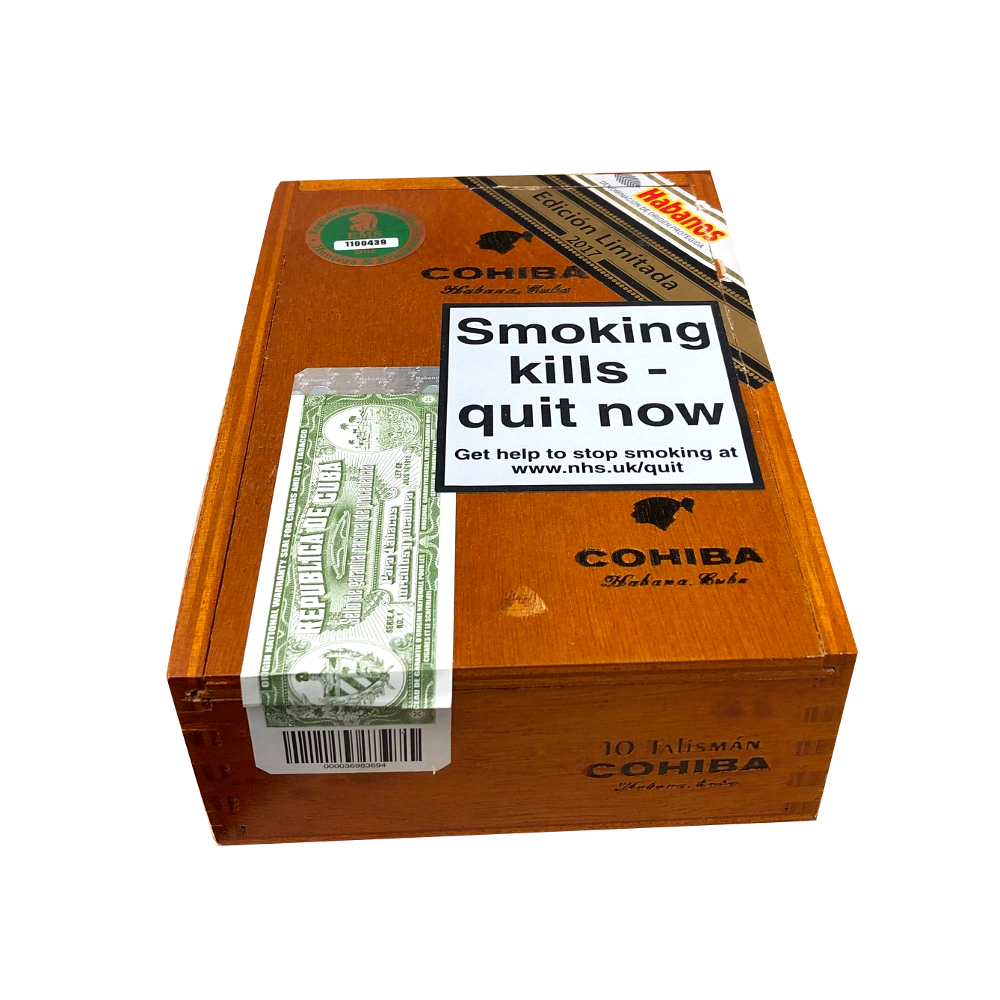 Empty Cohiba Talisman Cigar Box
