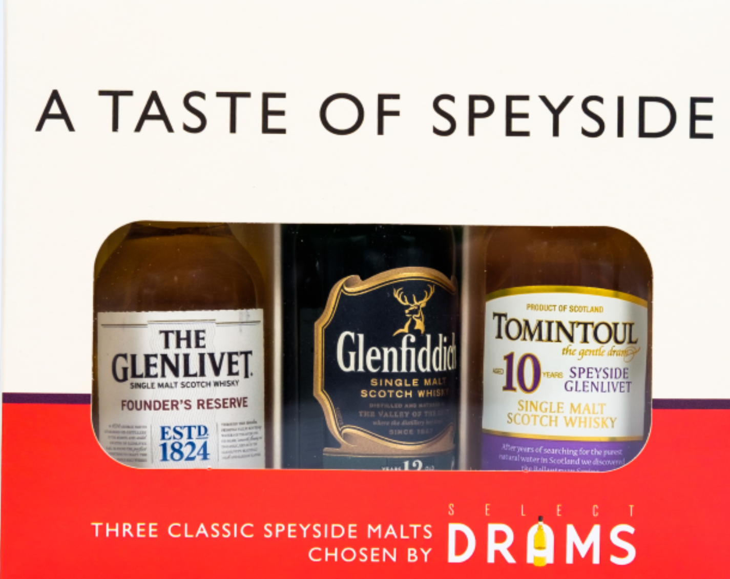 A Taste of Speyside 3 x 5cl Gift Pack